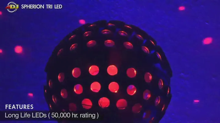 American DJ Spherion Tri LED светодиодный эффект зеркального шара